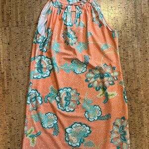 Aryeh Floral Orange Dress
